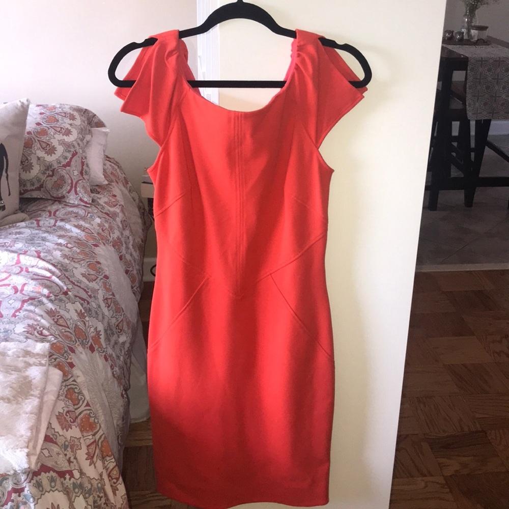Diane Von Furstenberg Tangerine Dress